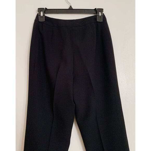 Black Jones New York High Waisted Pleated Trousers 4P - Picture 4 of 4